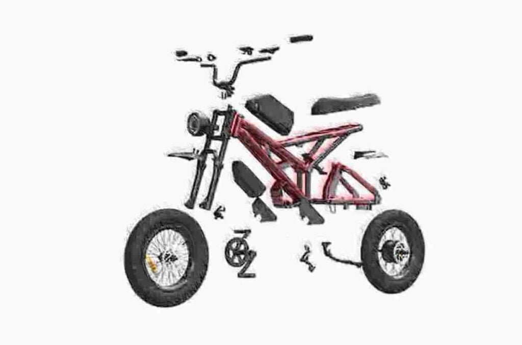 Electric Blue Dirt Bike -pyörän valmistaja